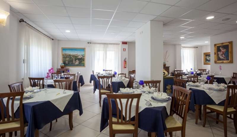 Hotel Caggiari Senigallia Restoran foto